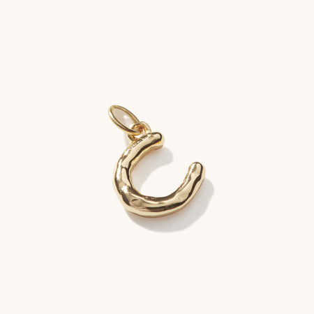 Horseshoe Pendant Gold